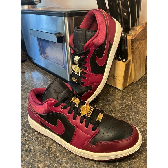 Nike Shoes - Nike Air Jordan 1 Low SE Dark Beetroot Womans 10.5